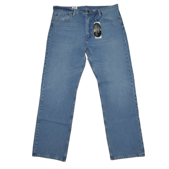 Levis 551 Z Authentic Skate Loose Straight Leg Fit Stretch Jeans Mens Size 38x34 - Picture 2 of 10